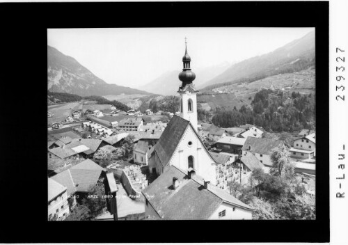 Arzl (880 m) im Pitztal / Tirol