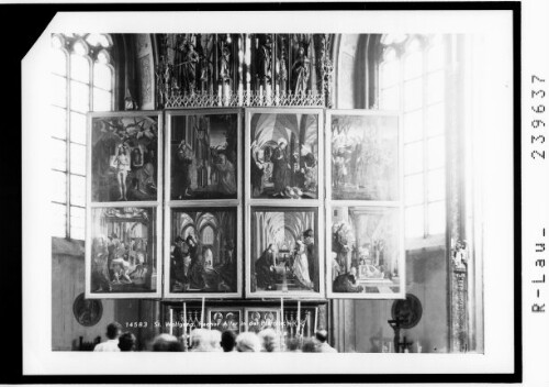 St. Wolfgang / Pacher Altar in der Pfarrkirche