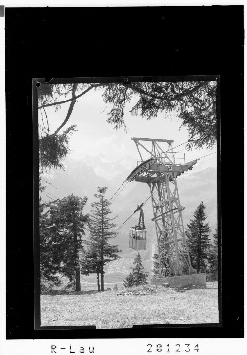 [Muttersbergbahn mit Blick zur Scesaplana]