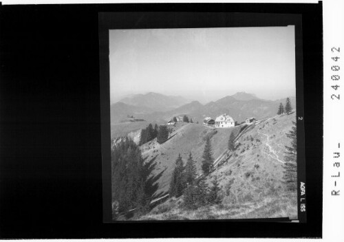 Die Schafbergalpe gegen Felblingberg und und Schoberberg