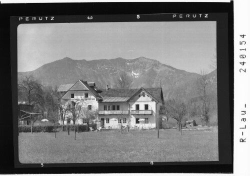 [Gastbetrieb Wildenstein bei Bad Ischl]