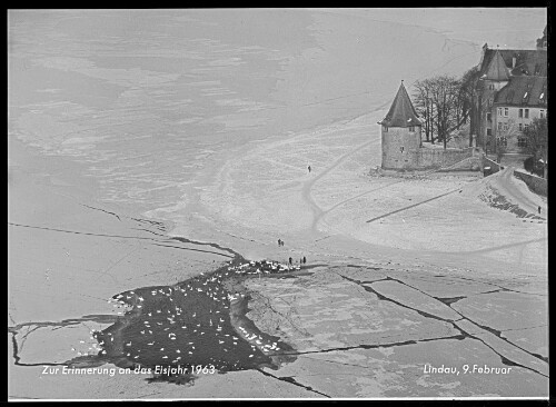 Zur Erinnerung an das Eisjahr 1963 Lindau am 9. Februar