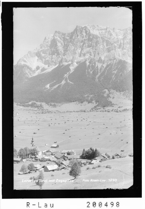 Lermoos Tirol mit Zugspitze