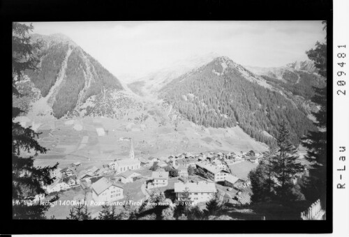 Ischgl 1400 m im Paznauntal / Tirol
