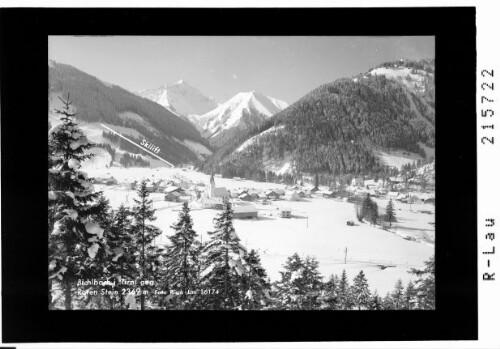 Bichlbach in Tirol gegen Roten Stein 2369 m