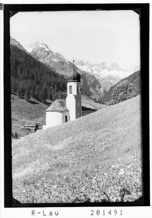 [Pfarrkirche in Hinterhornbach im Hornbachtal / Tirol]