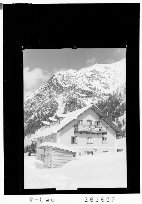 [Gasthof Enzian in Plangeross im Pitztal / Tirol]