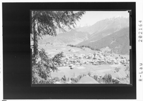 Serfaus 1427 m im Oberinntal / Tirol gegen Kaunergrat : [Serfaus gegen Kaunergrat und Glockturmkamm]