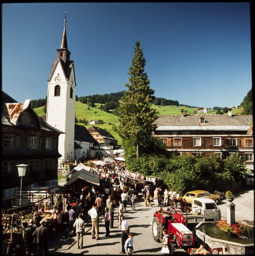 Viehmarkt in Schwarzenberg (Krämer)