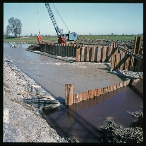 Koblacher Kanal - Baustelle
