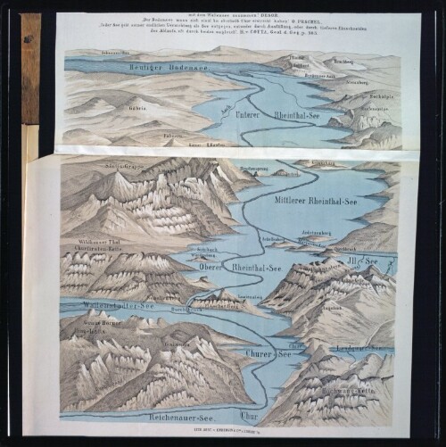Eiszeit - Karte - Bodensee