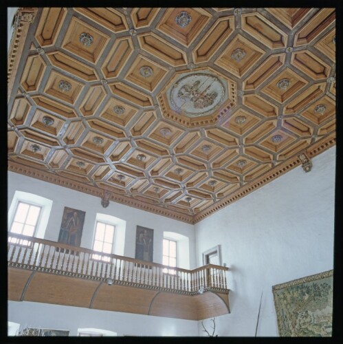 Kasettendecke im Rittersaal - Palast Hohenems