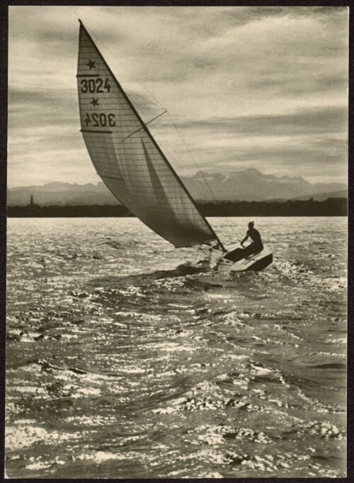 [Bodensee] : [Bodensee Segeln auf dem Obersee ...]