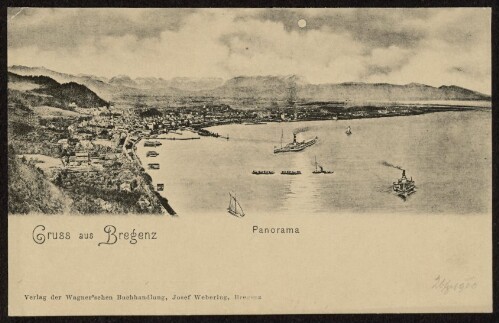 Gruss aus Bregenz : Panorama : [Correspondenz-Karte ...]