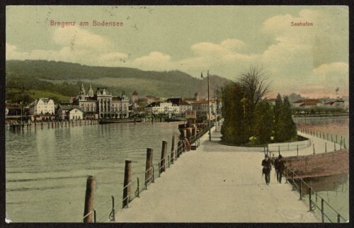 Bregenz am Bodensee : Seehafen : [Postkarte ...]