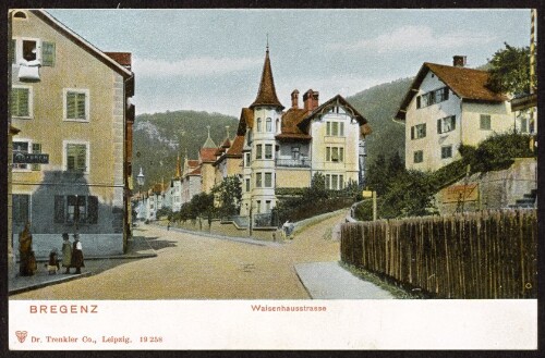 Bregenz : Waisenhausstrasse : [Carte postale - Postkarte ...]