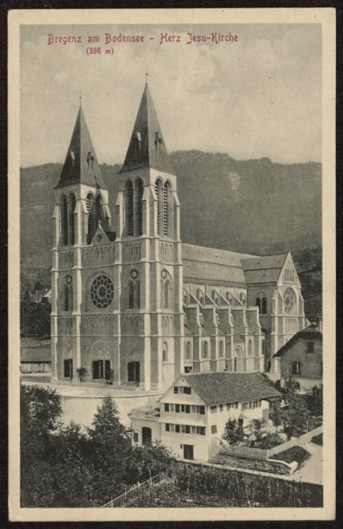 Bregenz am Bodensee (396 m) - Herz Jesu-Kirche