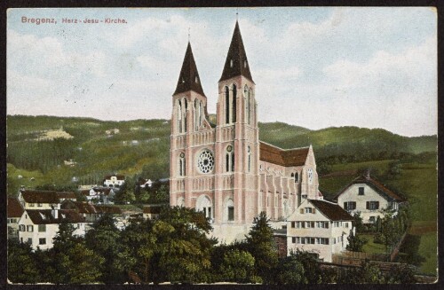 Bregenz, Herz-Jesu-Kirche : [Postkarte ...]