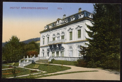 Institut Marienberg-Bregenz : Villa