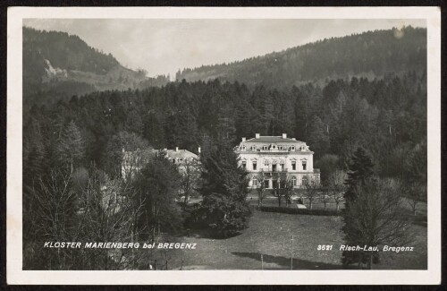 Kloster Marienberg bei Bregenz