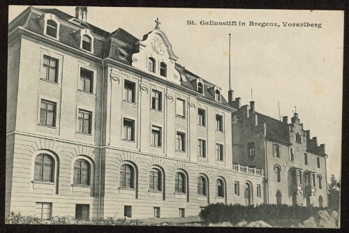 St. Gallusstift in Bregenz, Vorarlberg : [Carte Postale ...]