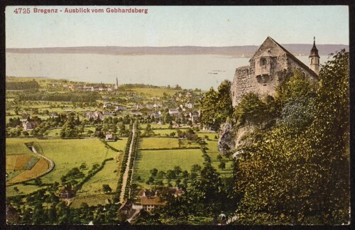 Bregenz - Ausblick vom Gebhardsberg