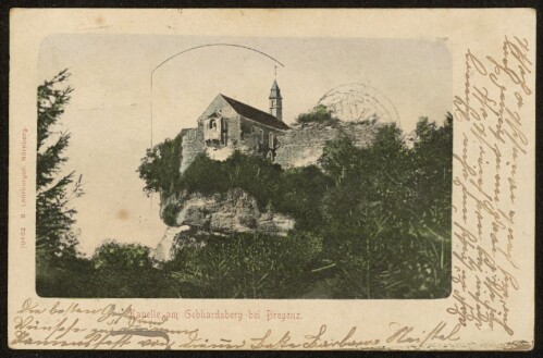 Kapelle am Gebhardsberg bei Bregenz : [Correspondenz-Karte ...]