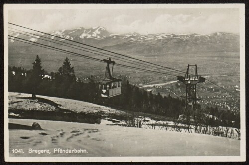 Bregenz, Pfänderbahn