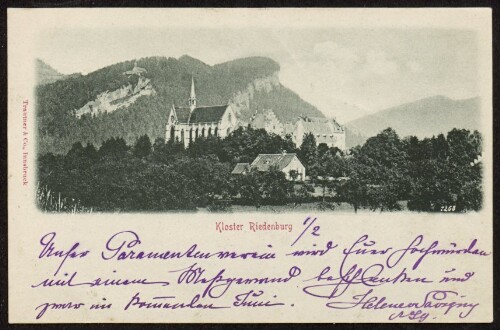 [Bregenz] Kloster Riedenburg : [Postkarte ...]