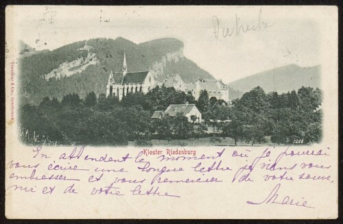 [Bregenz] Kloster Riedenburg : [Postkarte ...]