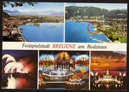Festspielstadt Bregenz am Bodensee : [Bregenz am Bodensee, Vorarlberg Österreich - Austria - Autriche ...]