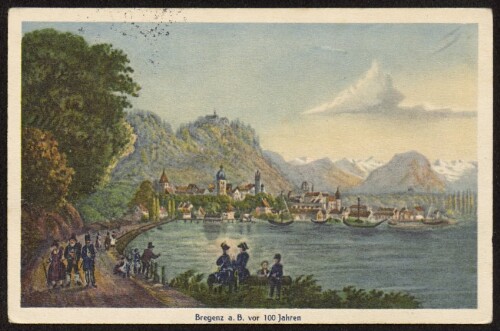 Bregenz a. B. vor 100 Jahren