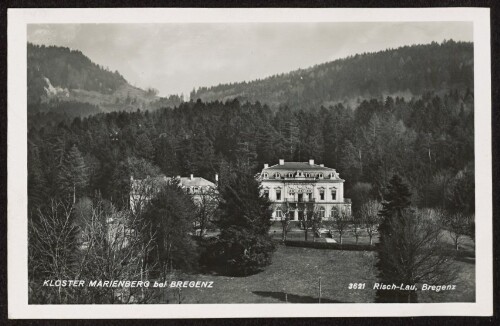 Kloster Marienberg bei Bregenz