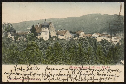 Hohen-Bregenz mit dem Pfänder : [Postkarte ...]