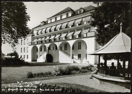 Sanatorium Mehrerau : Bregenz am Bodensee