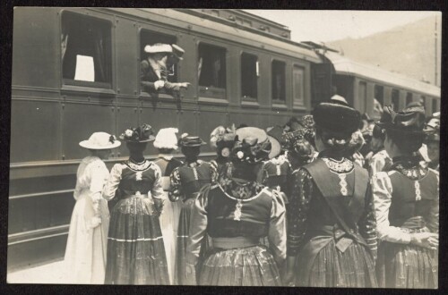 [Kaiser Karl I. und Kaiserin Zita am 5. Juni 1917 zu Besuch in Bregenz]