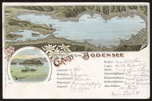 Gruss vom Bodensee : Mainau : [Postkarte ...]