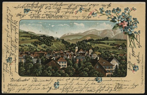 Gruss aus Dornbirn : [Correspondenz-Karte ...]