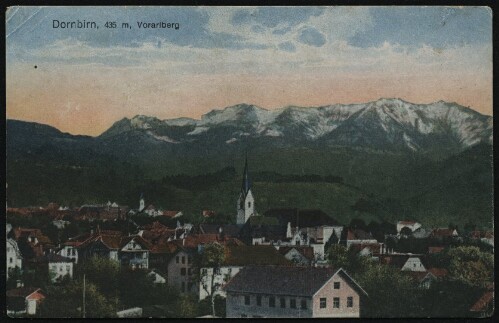 Dornbirn, 435 m, Vorarlberg
