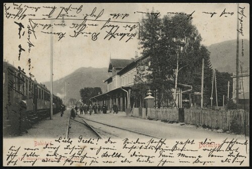 Dornbirn : Bahnhof : [Postkarte ...]