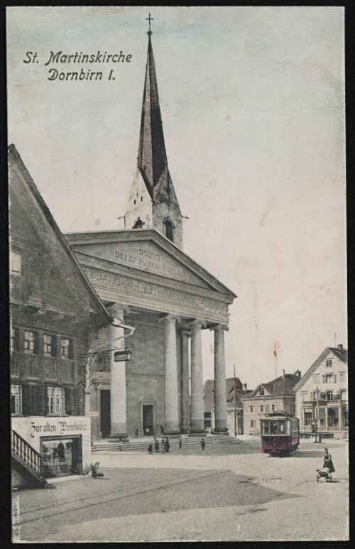 St. Martinskirche : Dornbirn I. : [Post-Karte ...]