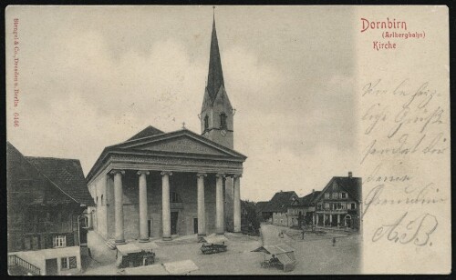 Dornbirn (Arlbergbahn) Kirche : [Postkarte ...]