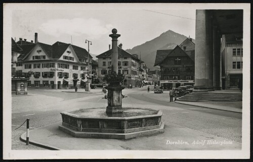 Dornbirn, Adolf Hitlerplatz : [Dornbirn - Adolf Hitler-Platz ...]