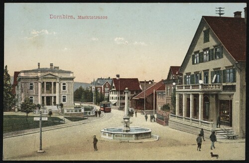 Dornbirn, Marktstrasse : [Postkarte ...]
