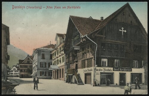 Dornbirn (Vorarlberg) - Altes Haus am Marktplatz