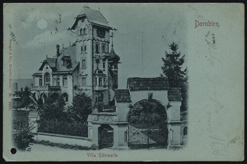 Dornbirn : Villa Hämmerle : [Postkarte ...]