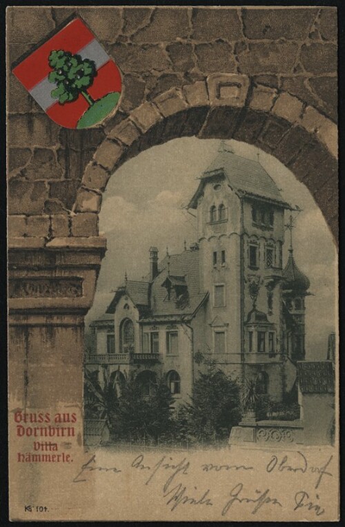 Gruss aus Dornbirn Villa Hämmerle : [Postkarte ...]