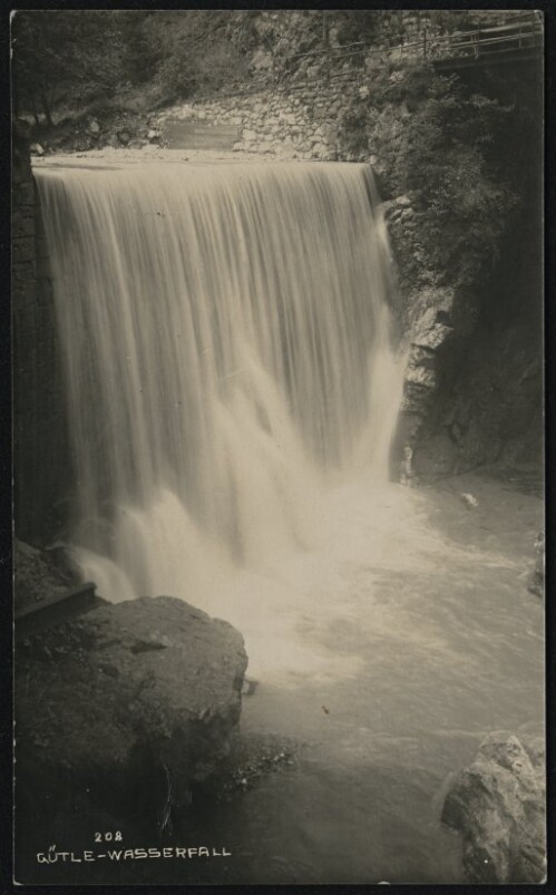 [Dornbirn] Gütle - Wasserfall