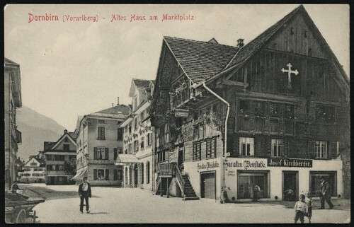 Dornbirn (Vorarlberg) - Altes Haus am Marktplatz