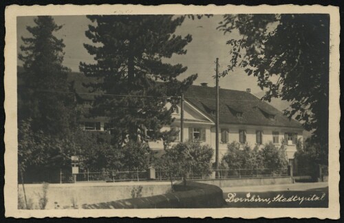 Dornbirn, Stadtspital